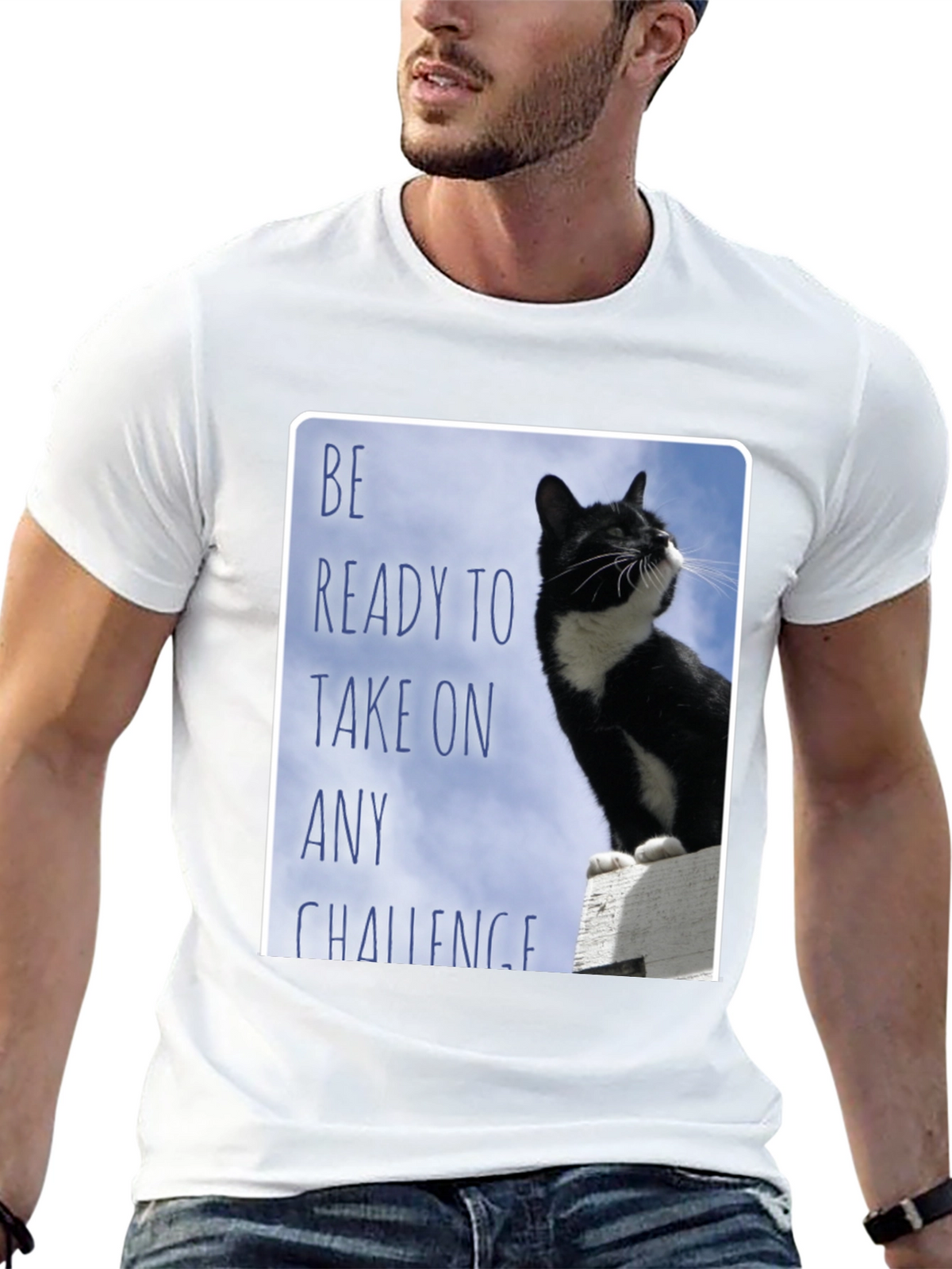 Black Cat Challenge T-Shirt