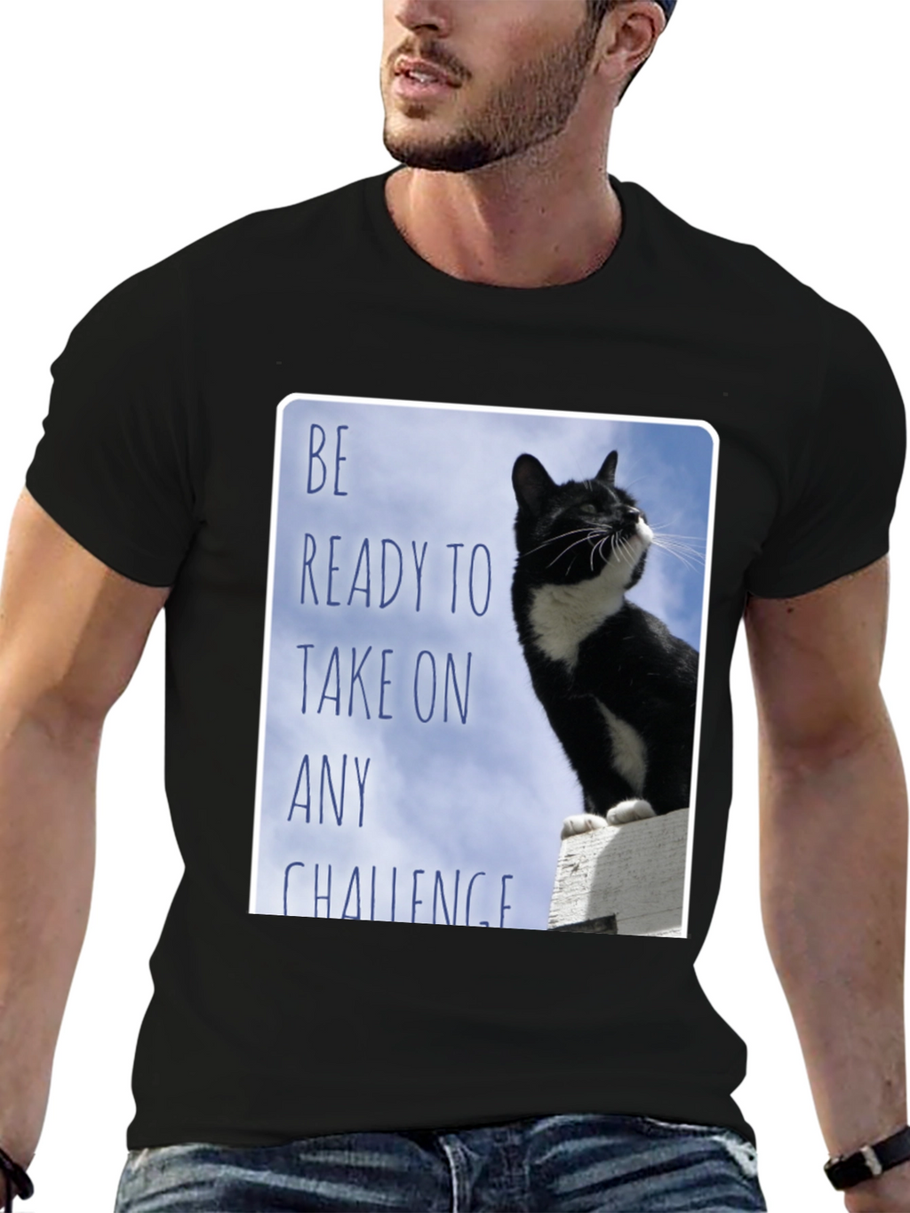 Black Cat Challenge T-Shirt