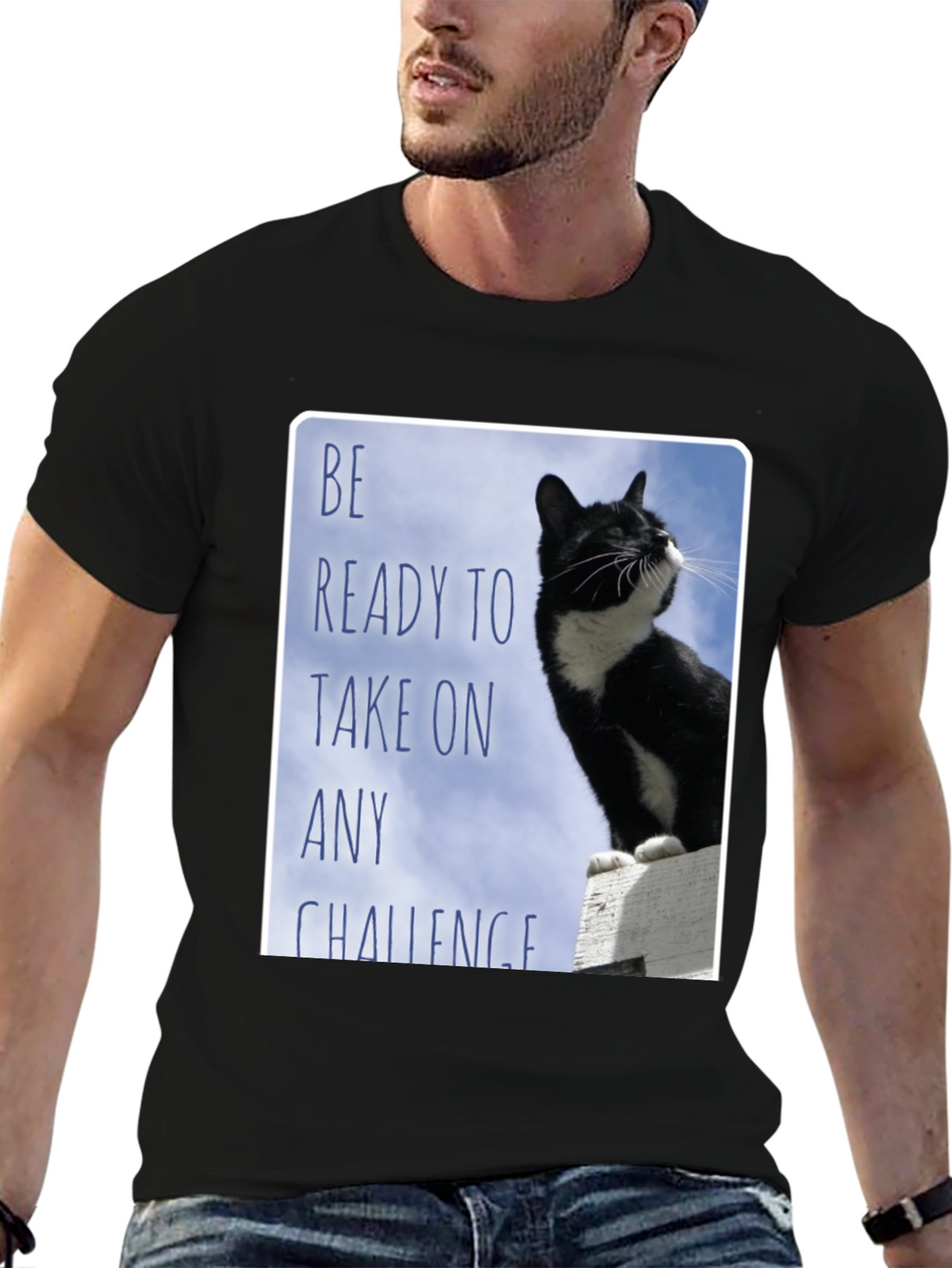 Black Cat Challenge T-Shirt
