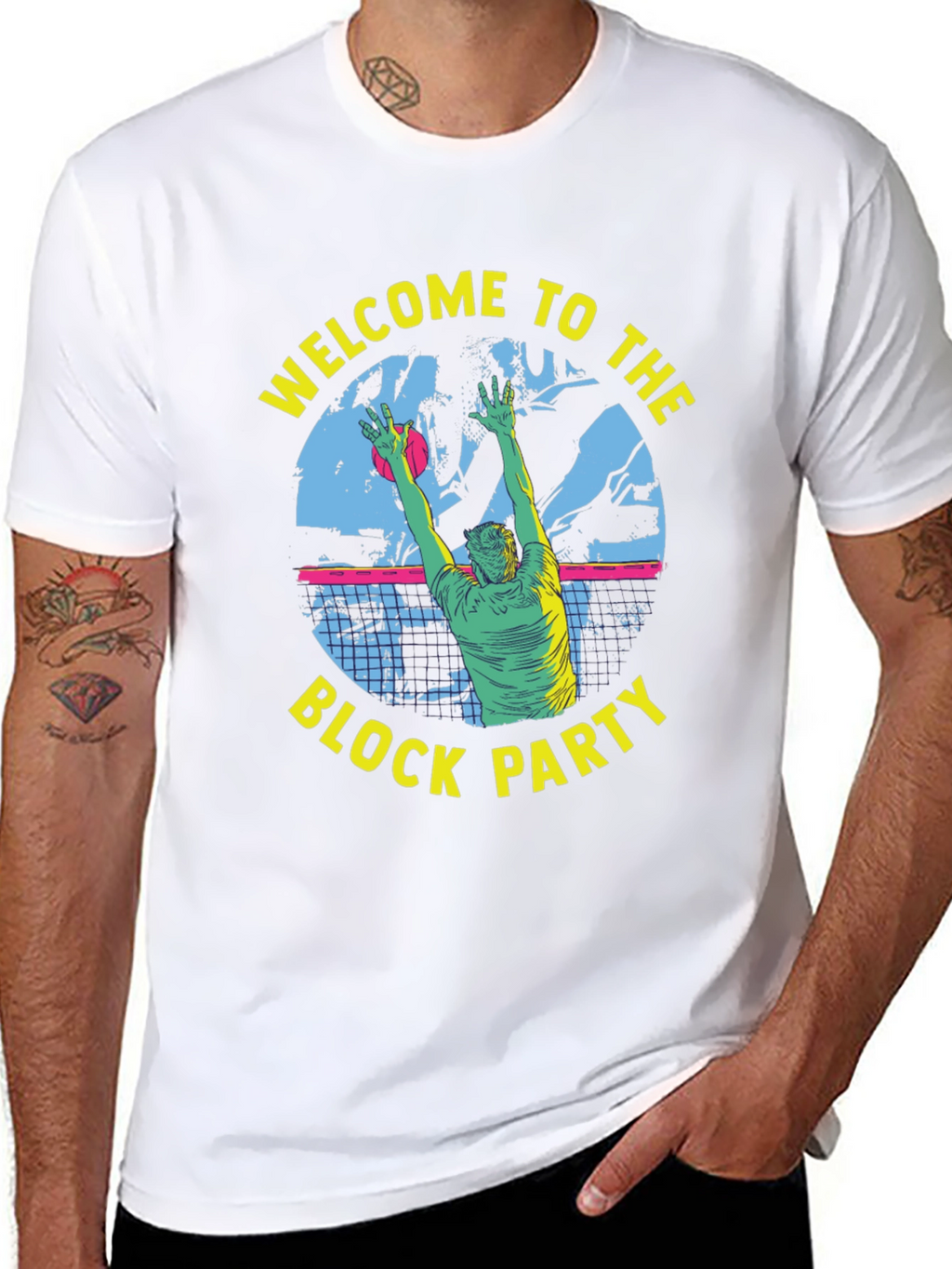 Welcome to the Block Party Graphic Tee