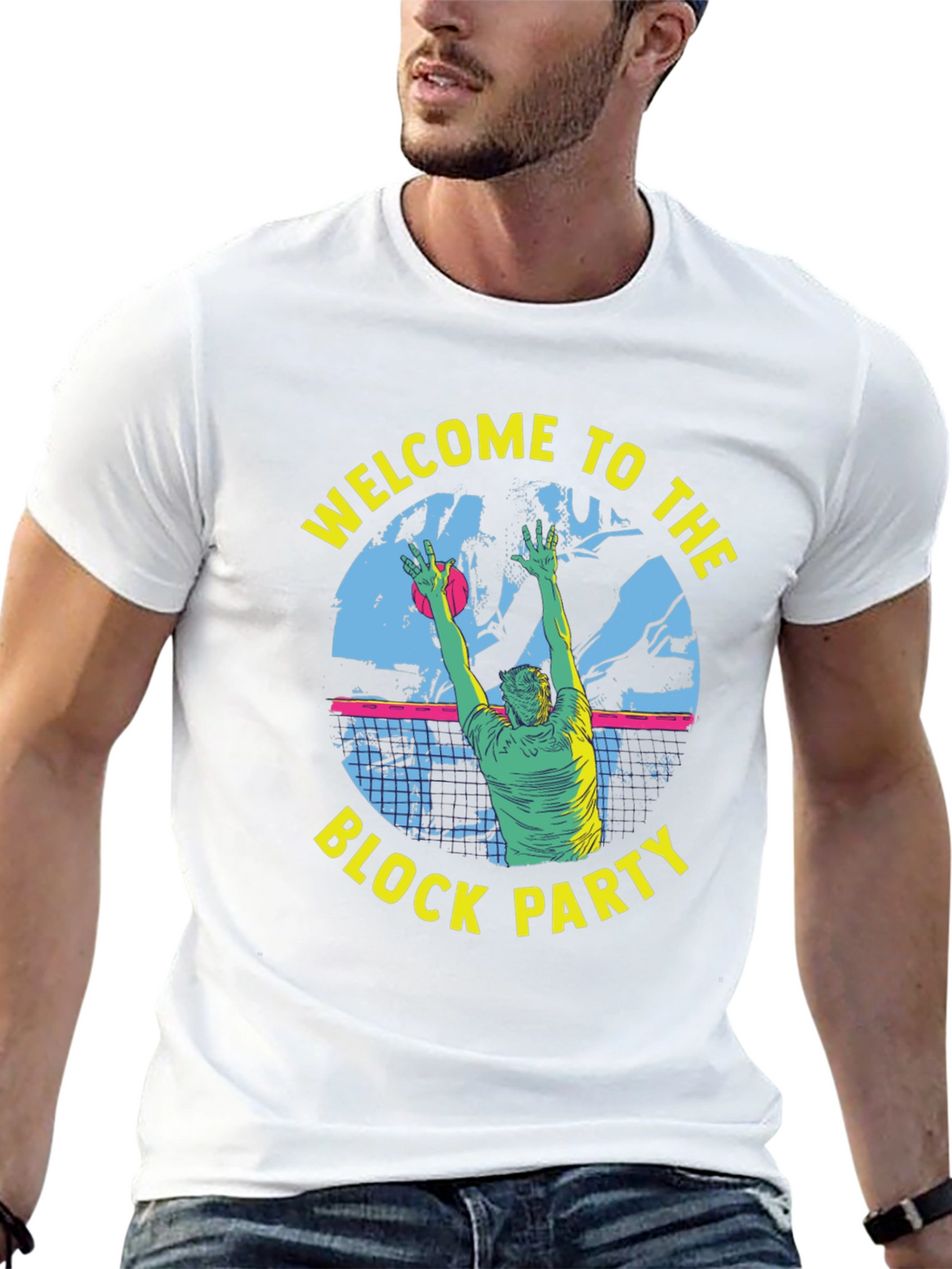 Welcome to the Block Party Graphic Tee