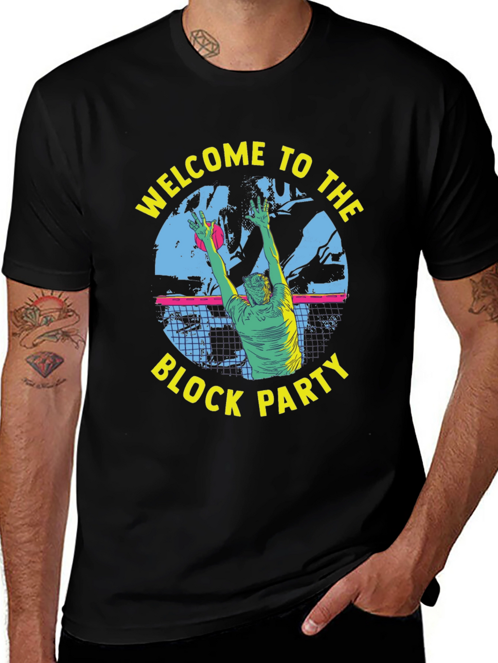 Welcome to the Block Party Graphic Tee