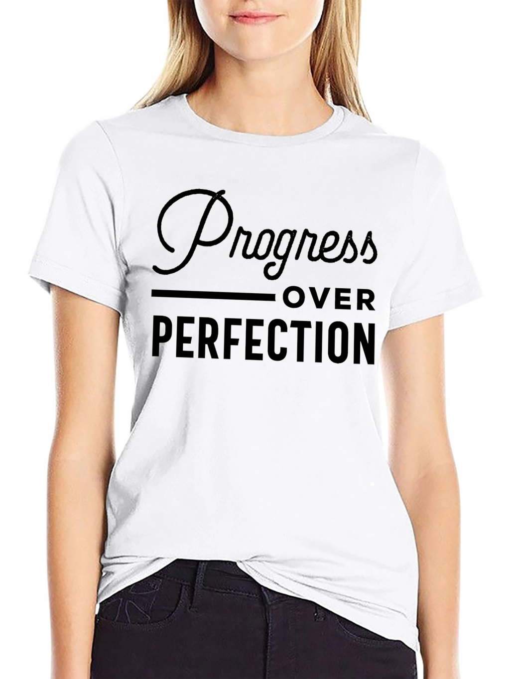 Progress Over Perfection Graphic Tee
