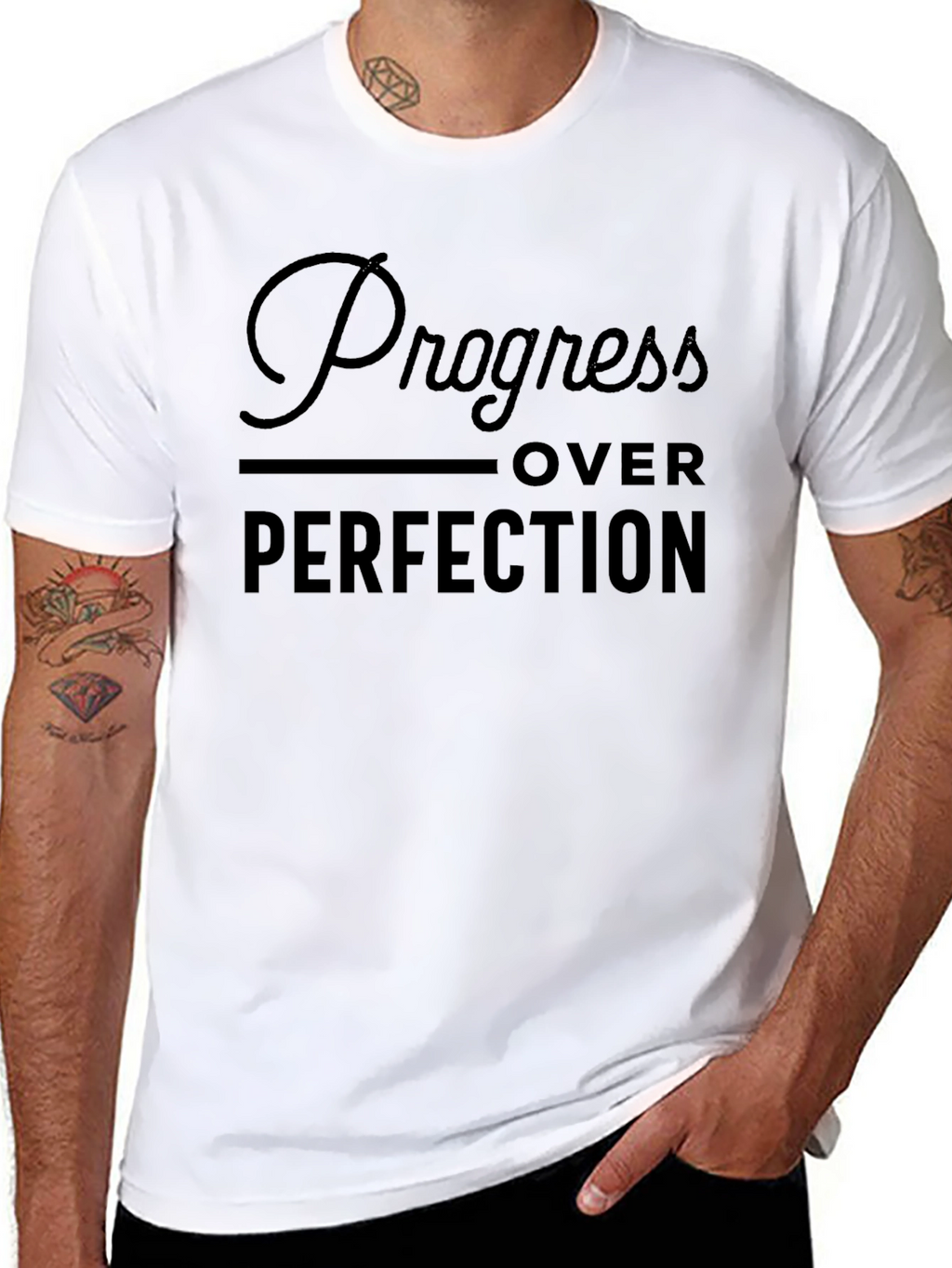 Progress Over Perfection Graphic Tee