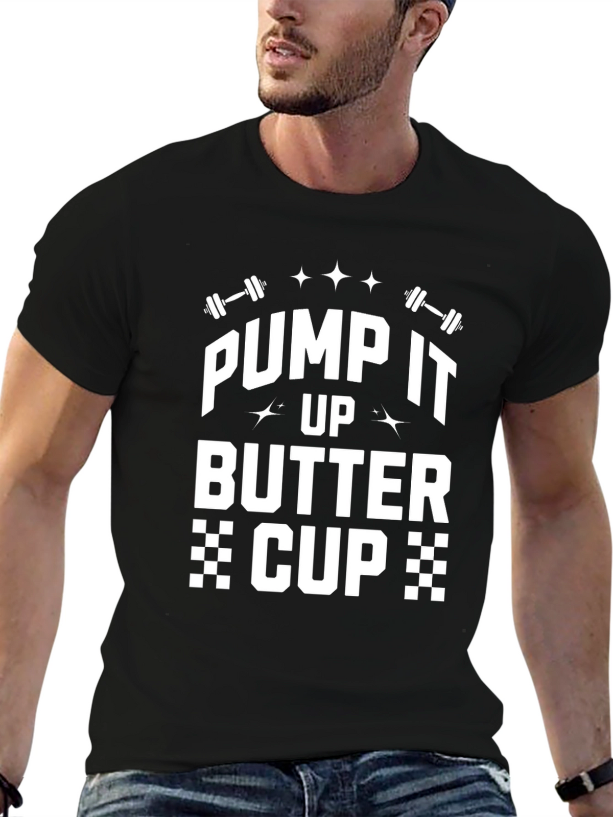 Pump It Up Butter Cup Graphic T-Shirt