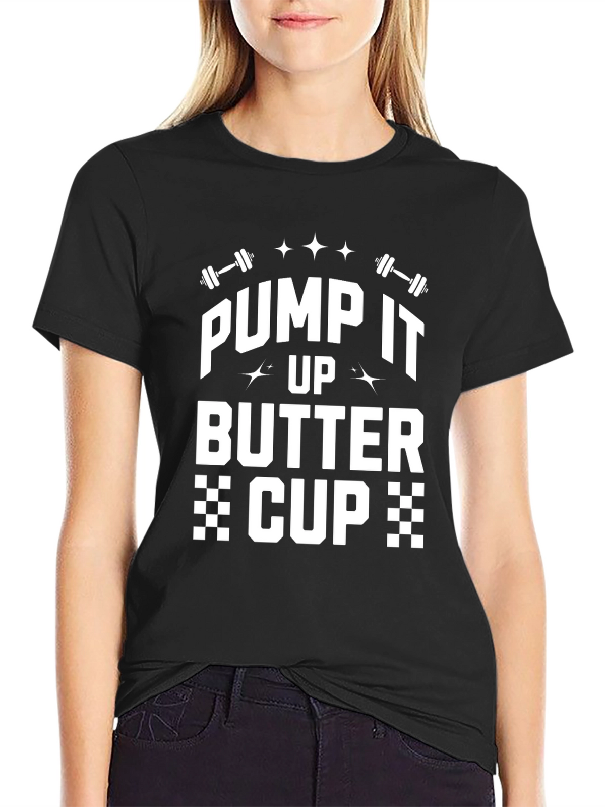 Pump It Up Butter Cup Graphic T-Shirt
