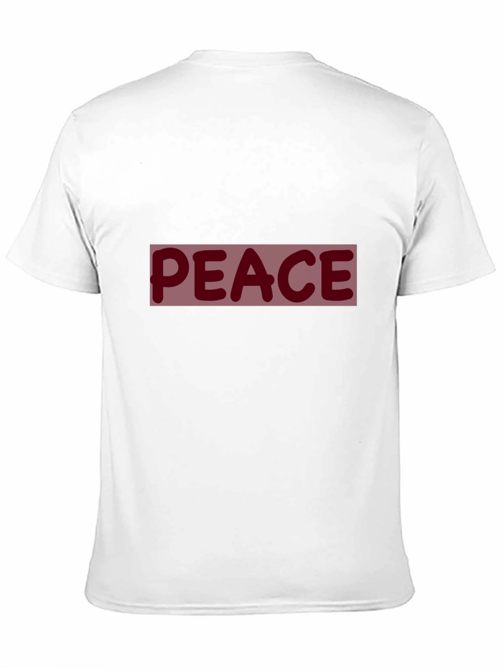 Peace Graphic Black T-Shirt