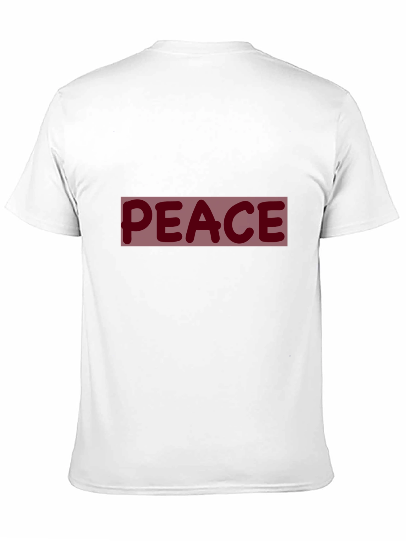 Peace Graphic Black T-Shirt