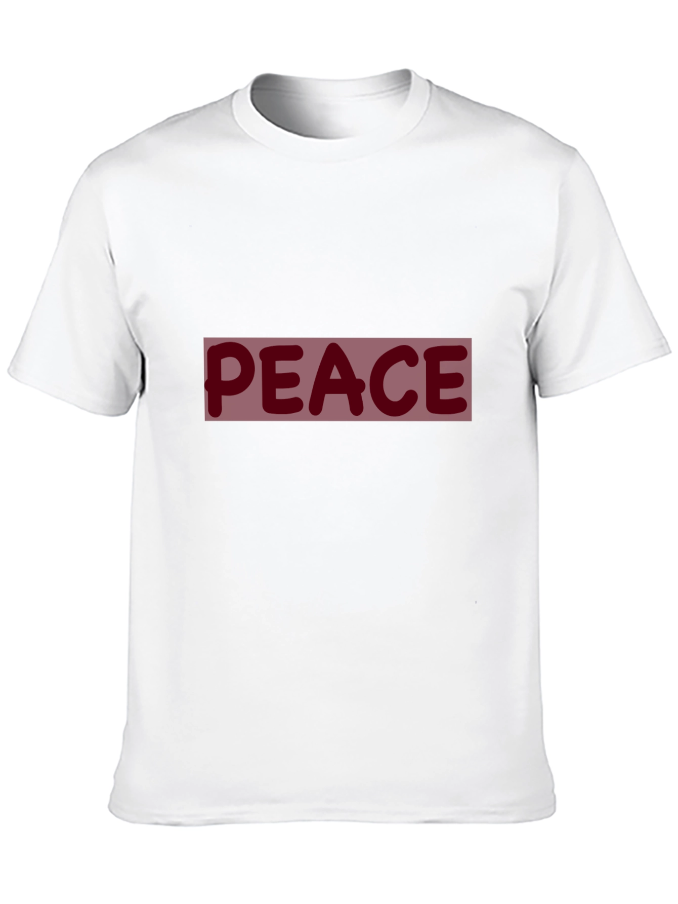 Peace Graphic Black T-Shirt