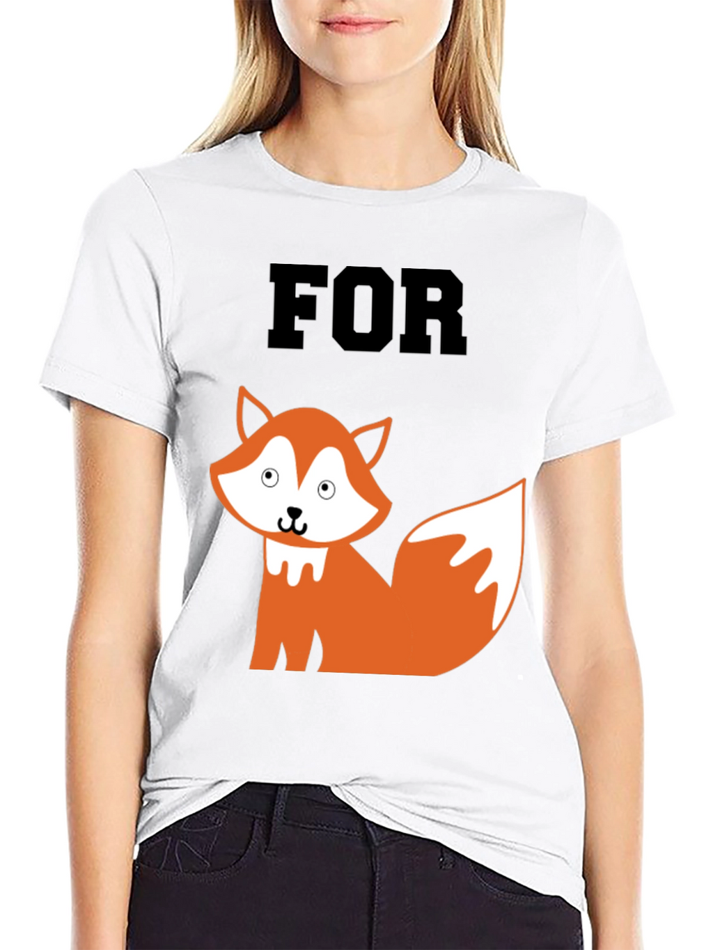 Cute Fox Graphic T-Shirt - FOR Fox Sake!