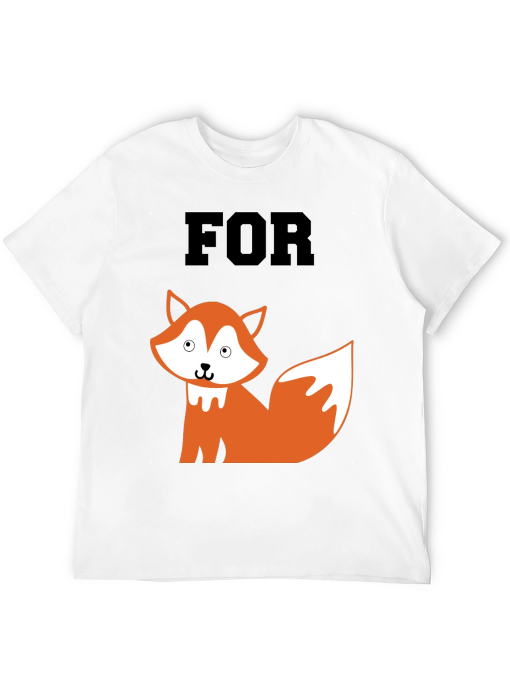 Cute Fox Graphic T-Shirt - FOR Fox Sake!