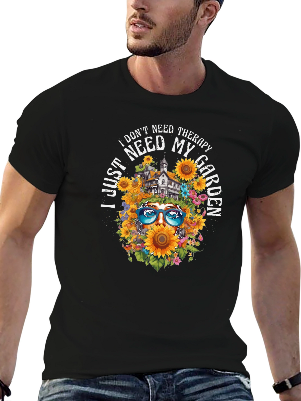 I Dont Need Therapy I Need My Garden T-Shirt
