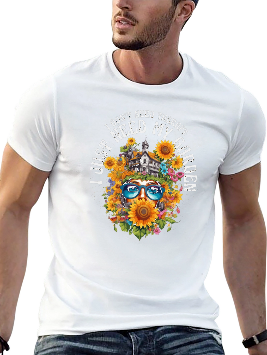 I Dont Need Therapy I Need My Garden T-Shirt