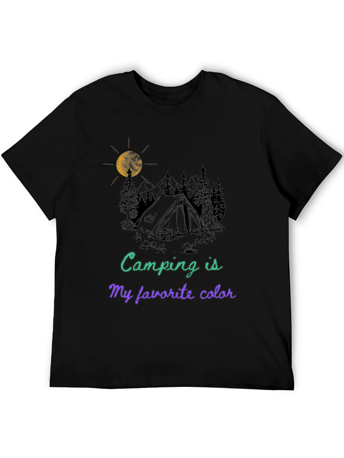 Camping is My Favorite Color T-Shirt