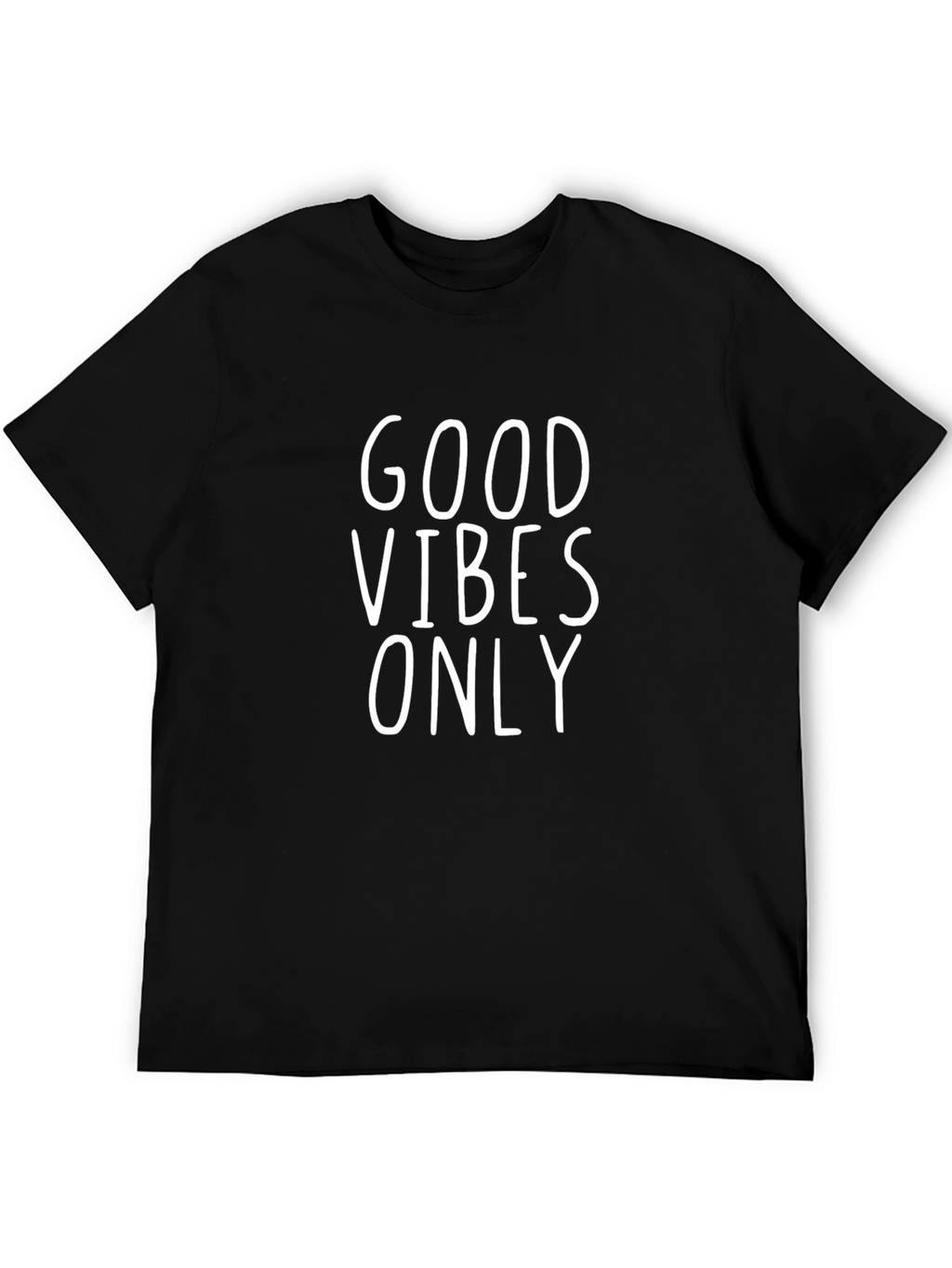 Good Vibes Only Graphic Tee - Black