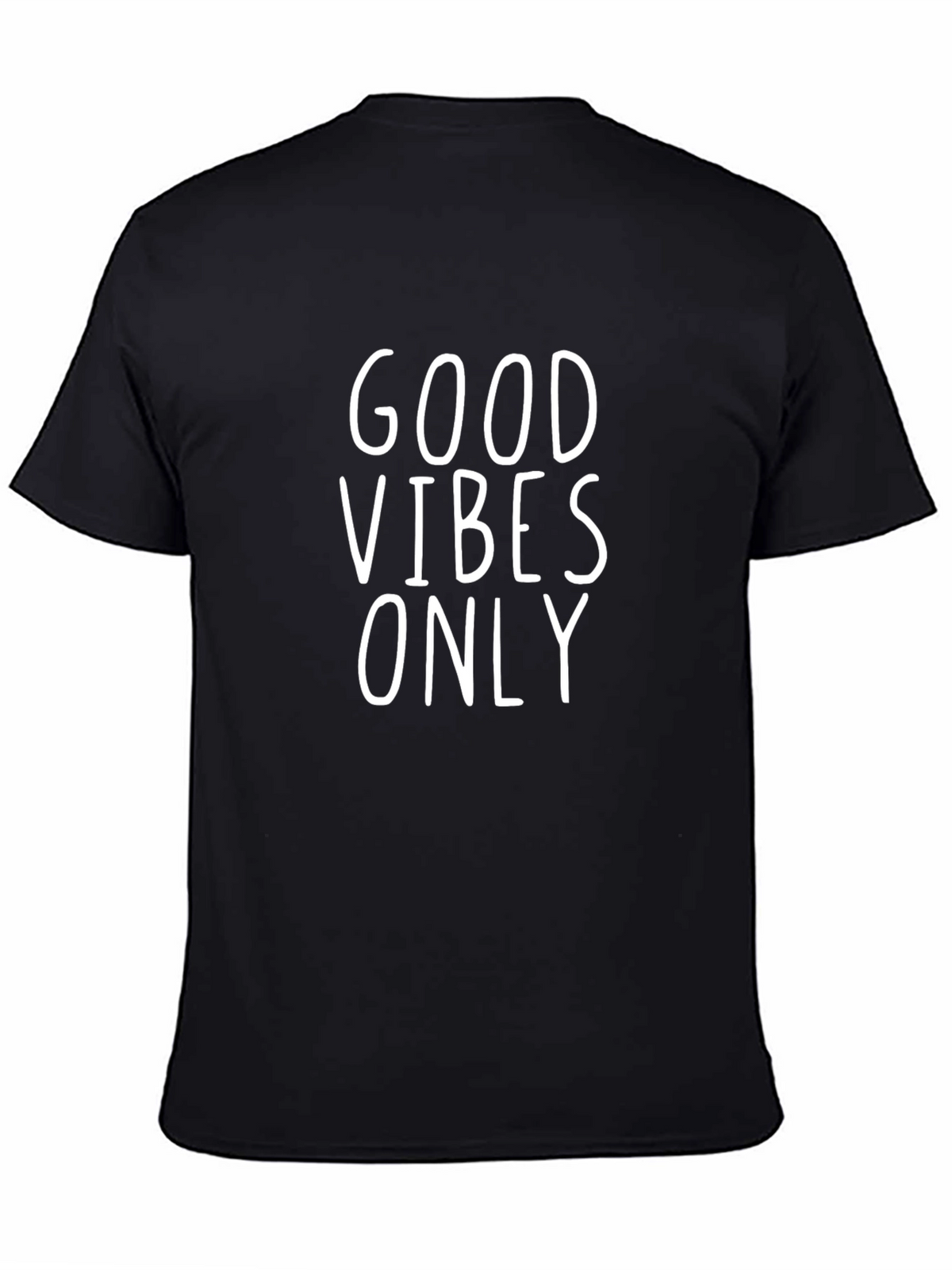 Good Vibes Only Graphic Tee - Black
