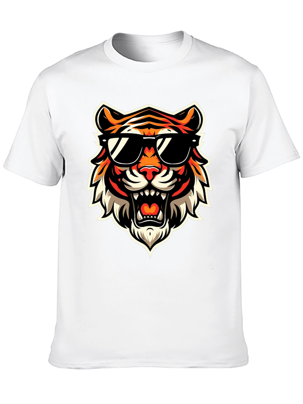 Cool Tiger Graphic Tee - Bold Streetwear