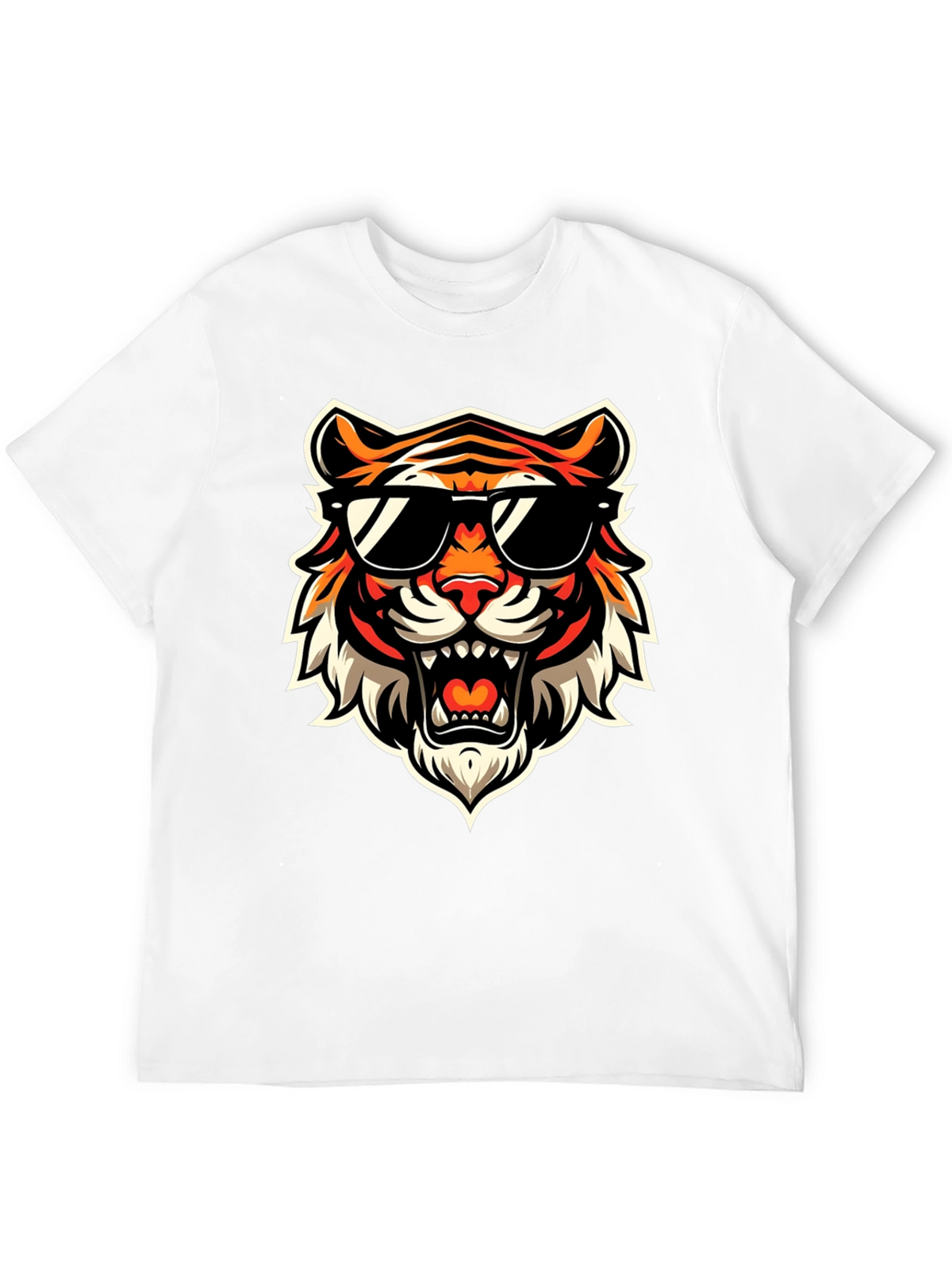 Cool Tiger Graphic Tee - Bold Streetwear