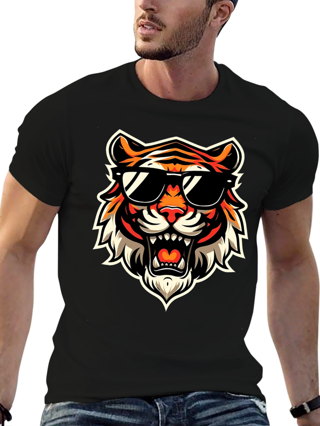 Cool Tiger Graphic Tee - Bold Streetwear