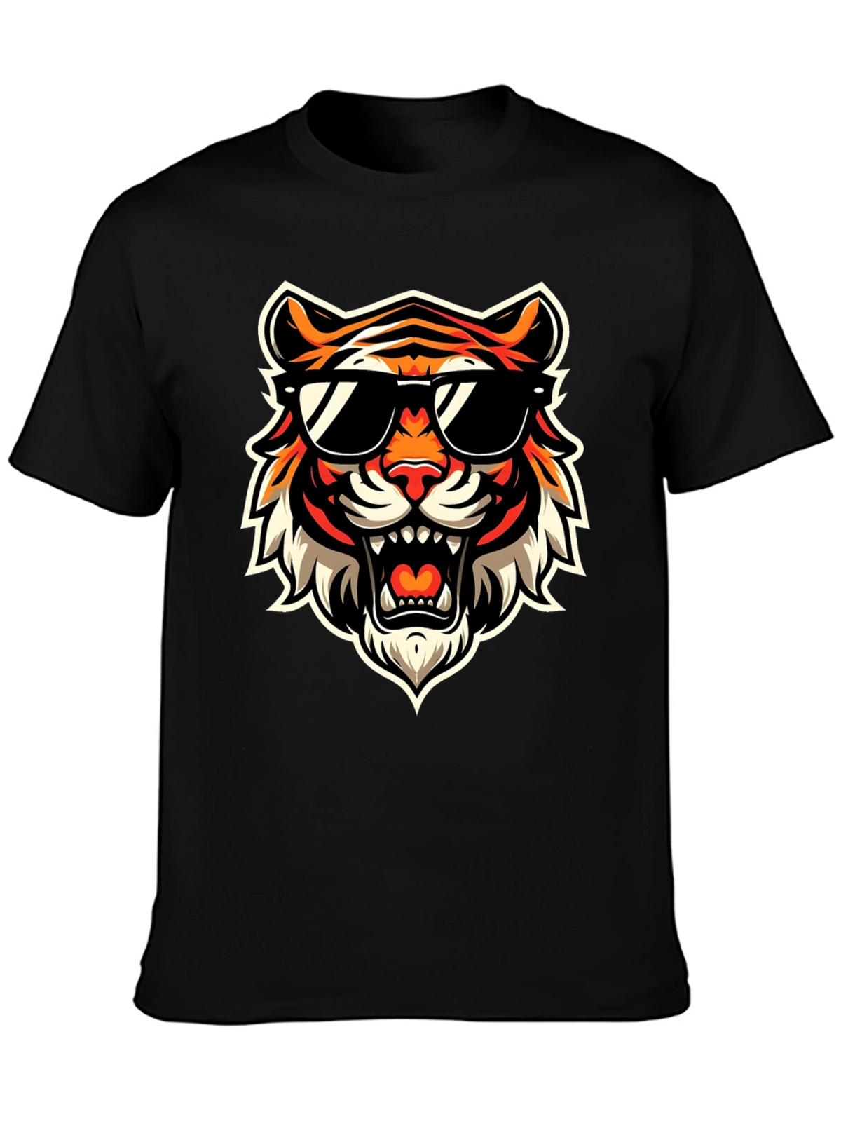 Cool Tiger Graphic Tee - Bold Streetwear