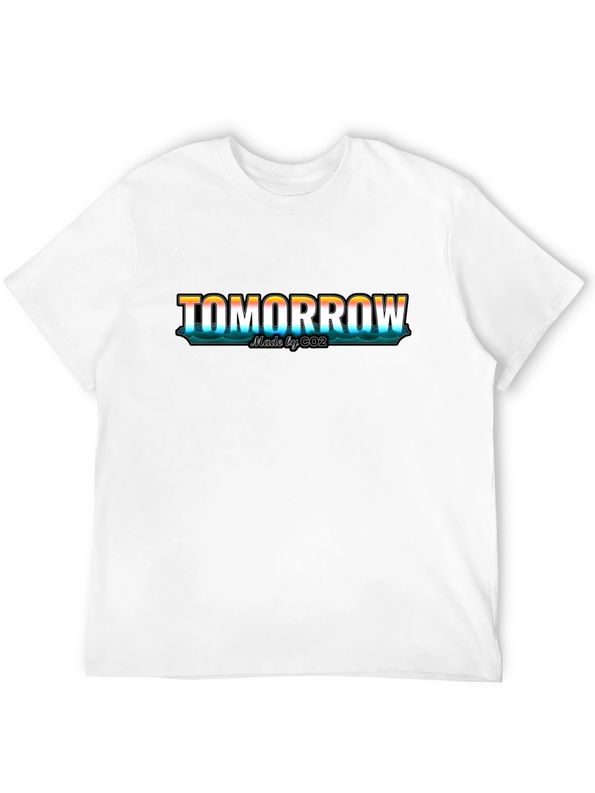 Tomorrow Made by CO2 Black T-Shirt