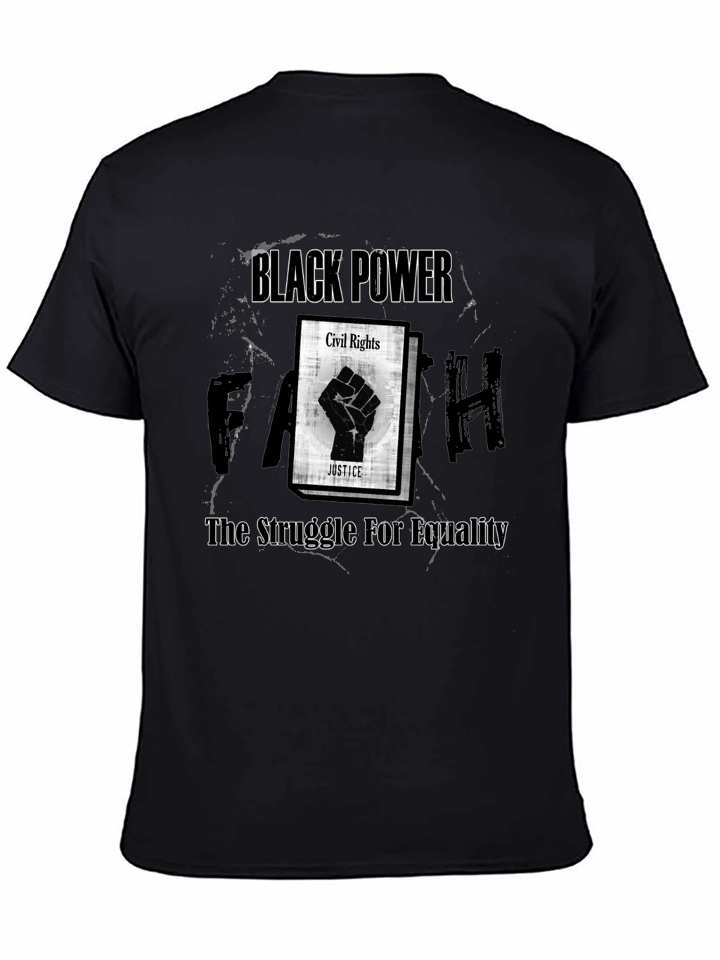 Black Power Civil Rights Equality Graphic T-Shirt