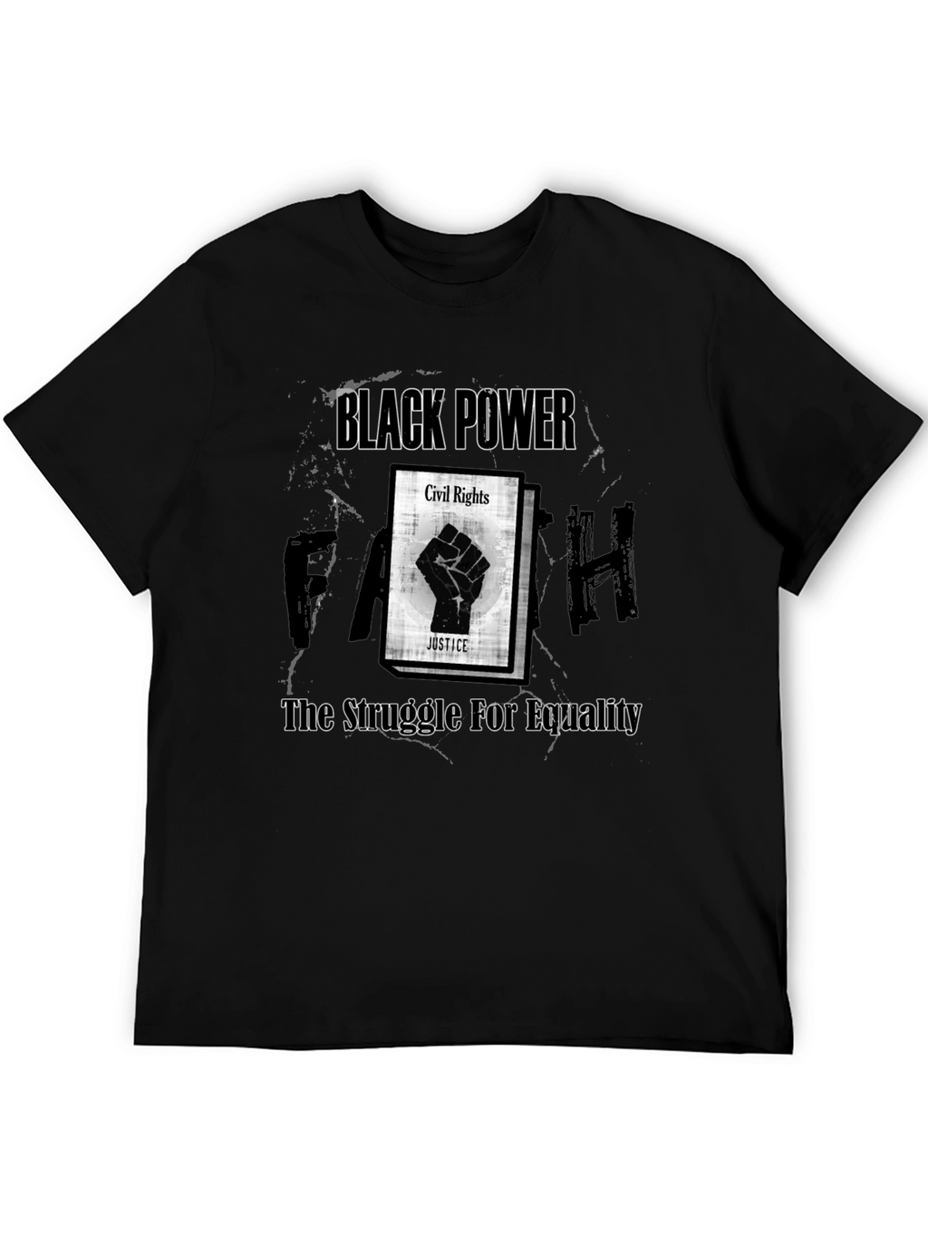 Black Power Civil Rights Equality Graphic T-Shirt
