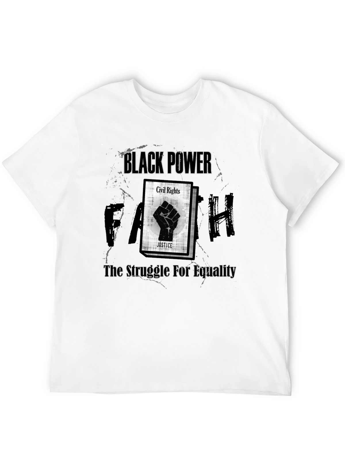 Black Power Civil Rights Equality Graphic T-Shirt