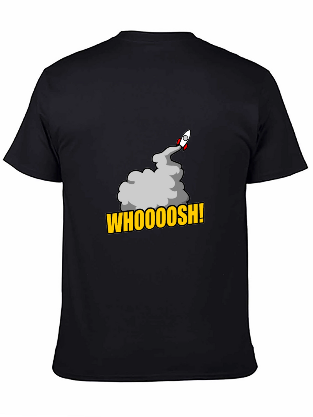 Whoooosh Rocket Graphic T-Shirt