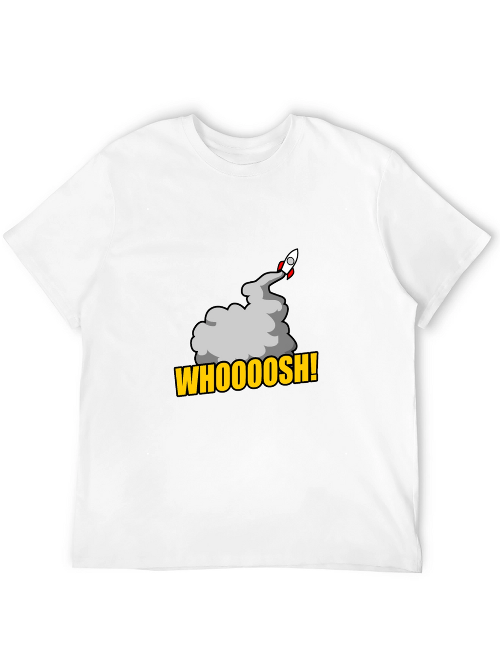 Whoooosh Rocket Graphic T-Shirt