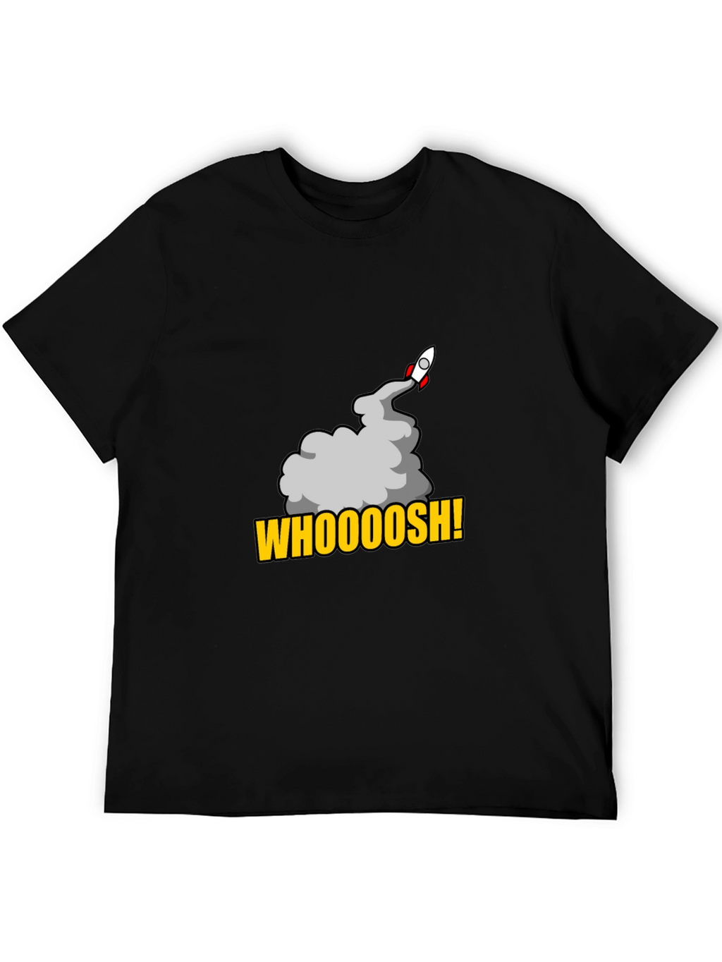 Whoooosh Rocket Graphic T-Shirt