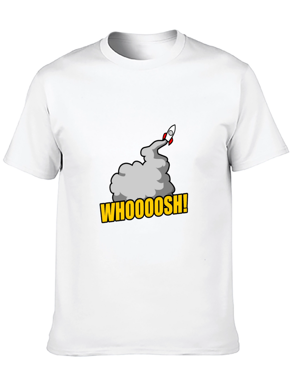 Whoooosh Rocket Graphic T-Shirt