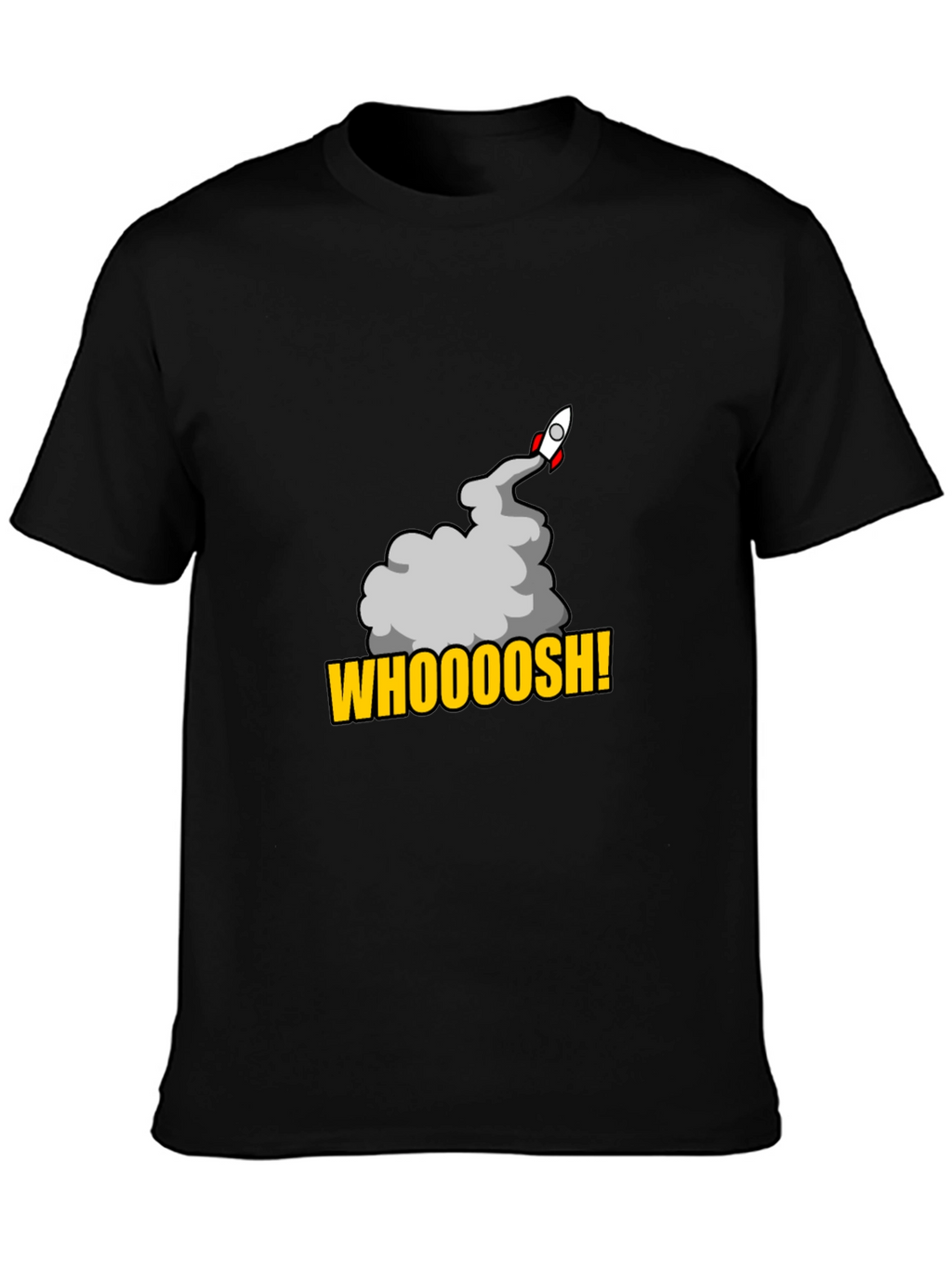 Whoooosh Rocket Graphic T-Shirt