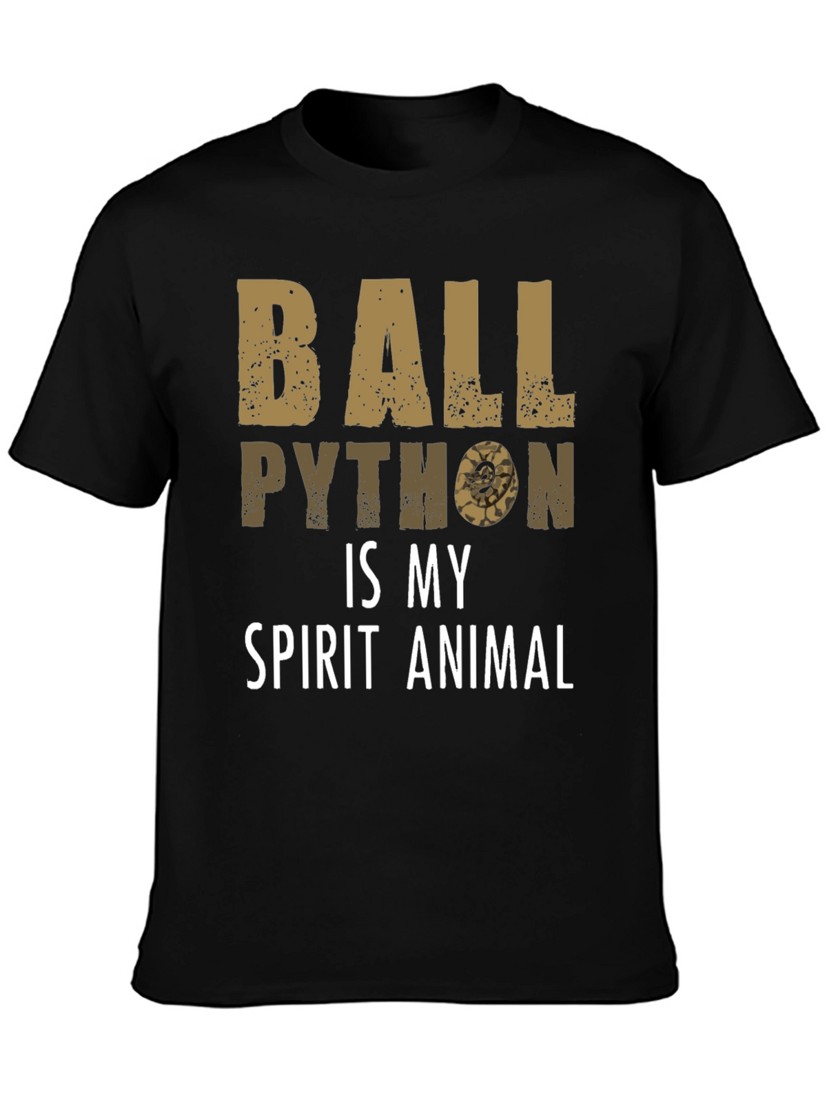 Ball Python Spirit Animal Graphic T-Shirt