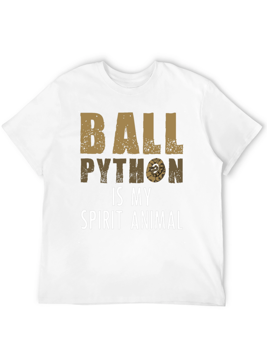 Ball Python Spirit Animal Graphic T-Shirt