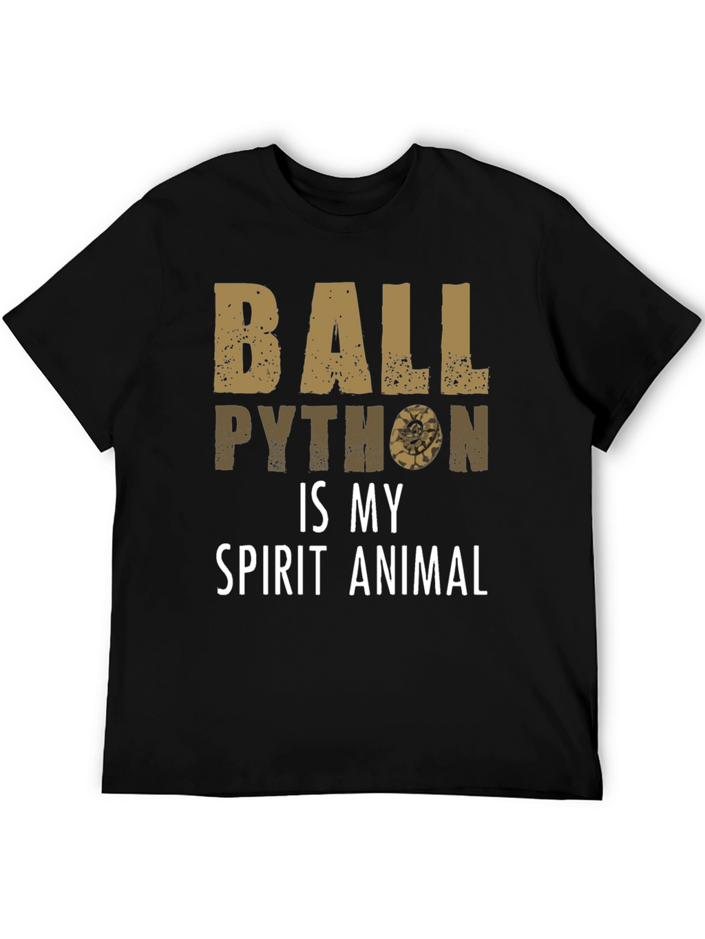 Ball Python Spirit Animal Graphic T-Shirt