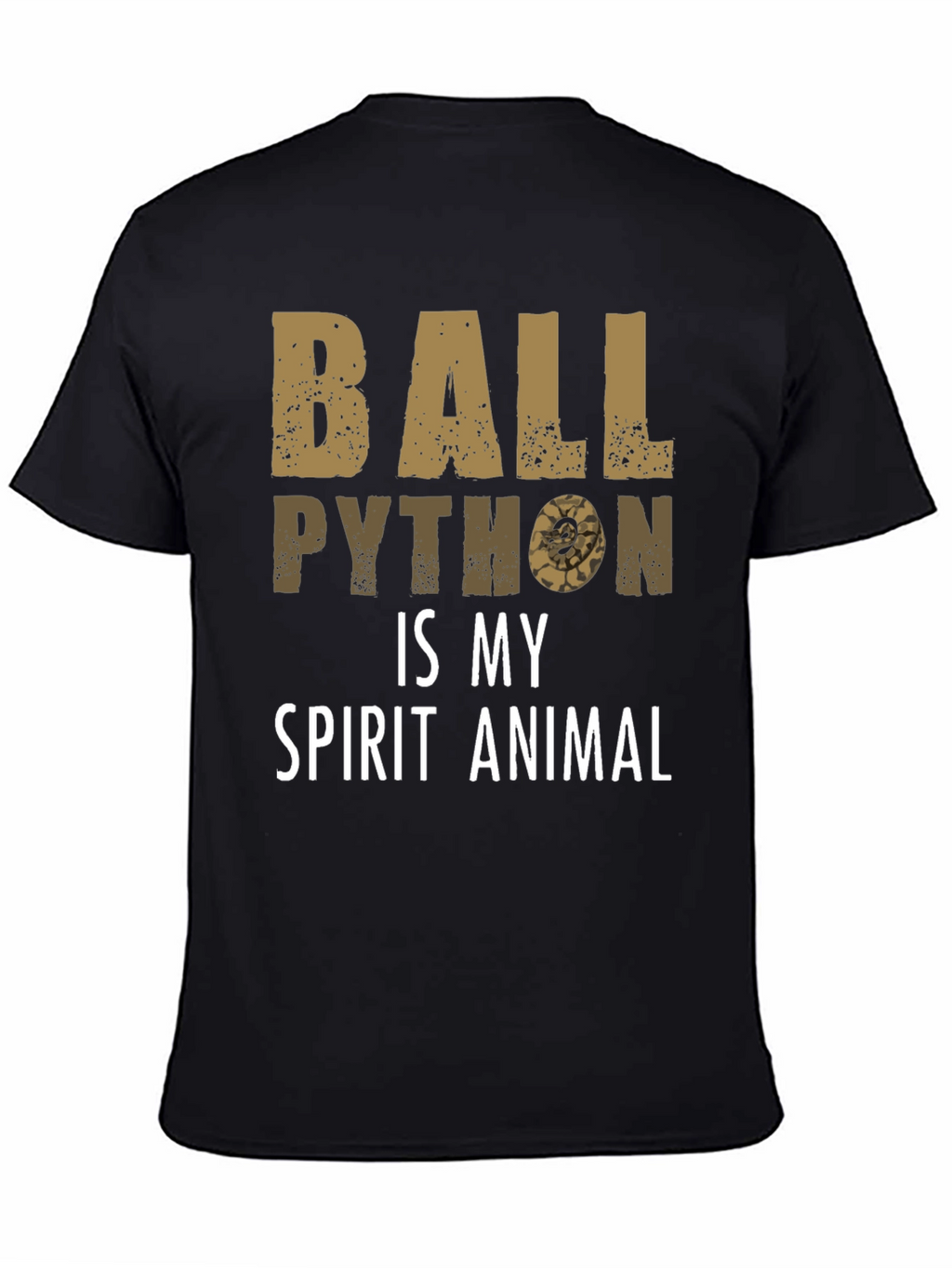 Ball Python Spirit Animal Graphic T-Shirt