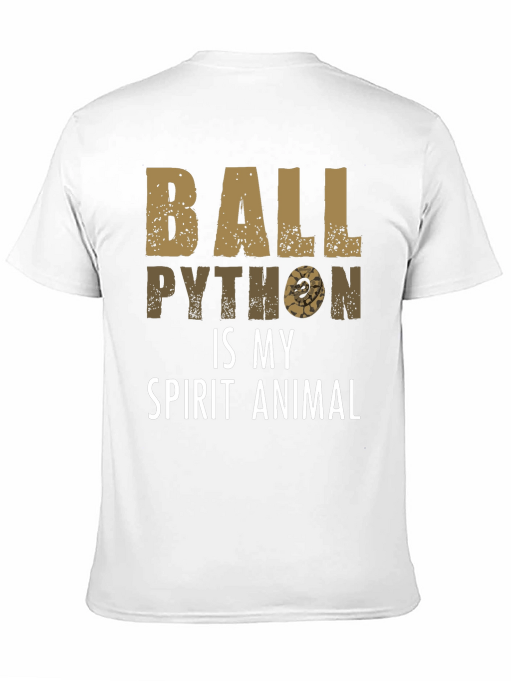 Ball Python Spirit Animal Graphic T-Shirt