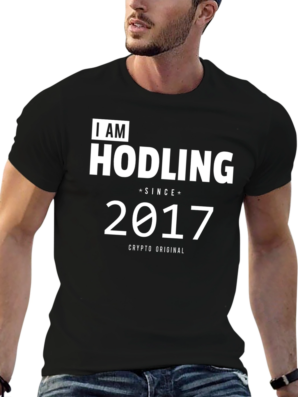 I AM HODLING Since 2017 Crypto T-Shirt