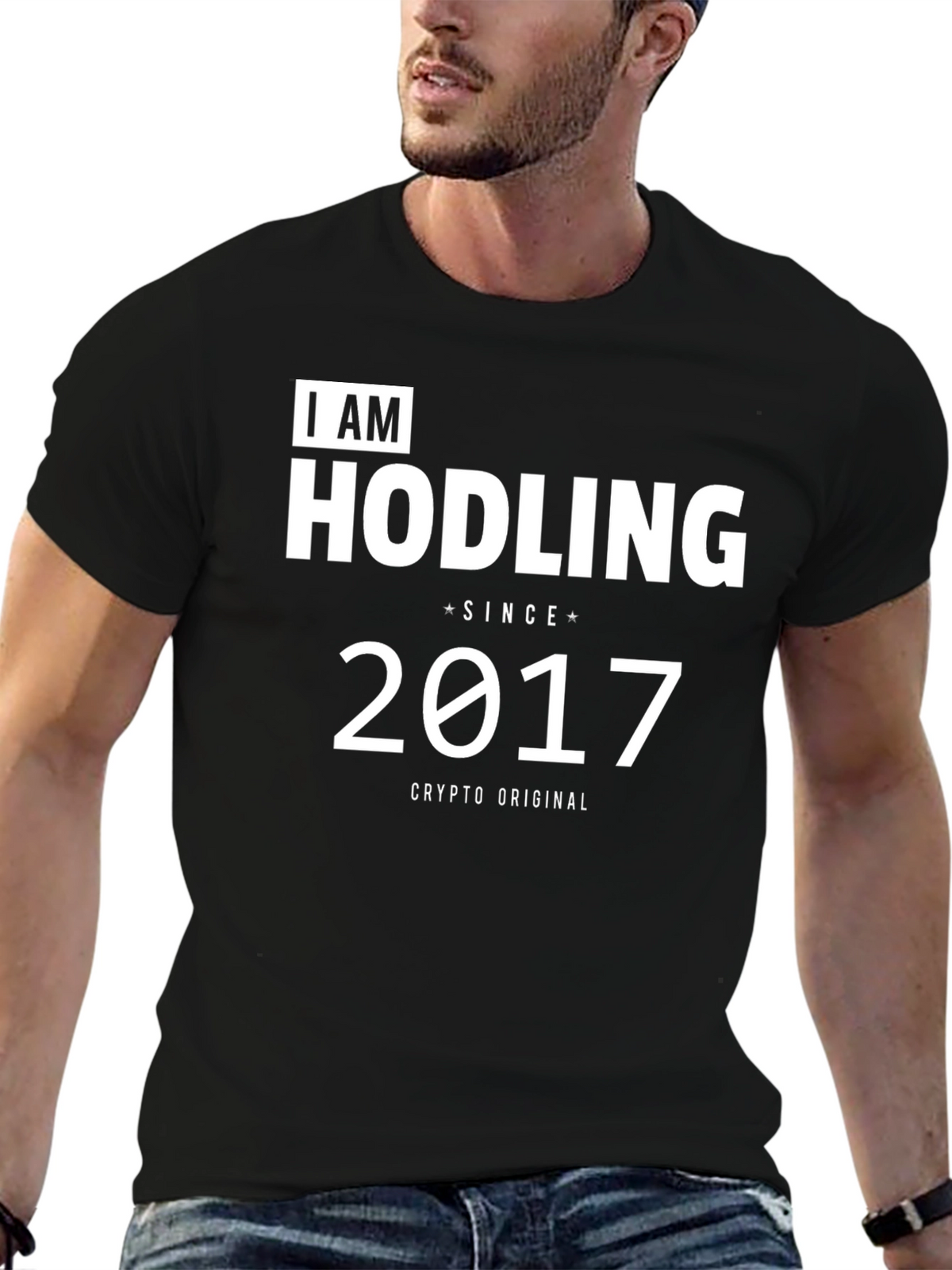 I AM HODLING Since 2017 Crypto T-Shirt