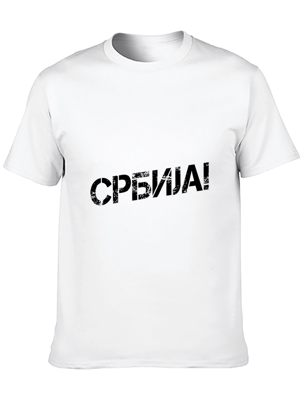 Serbia Pride T-Shirt - Black Graphic Tee