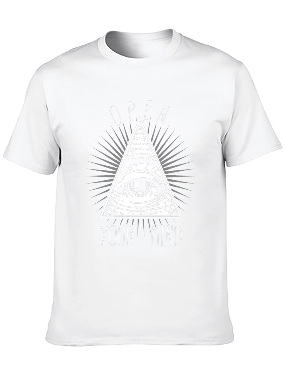 Open Your Mind Graphic Tee - Illuminati T-Shirt