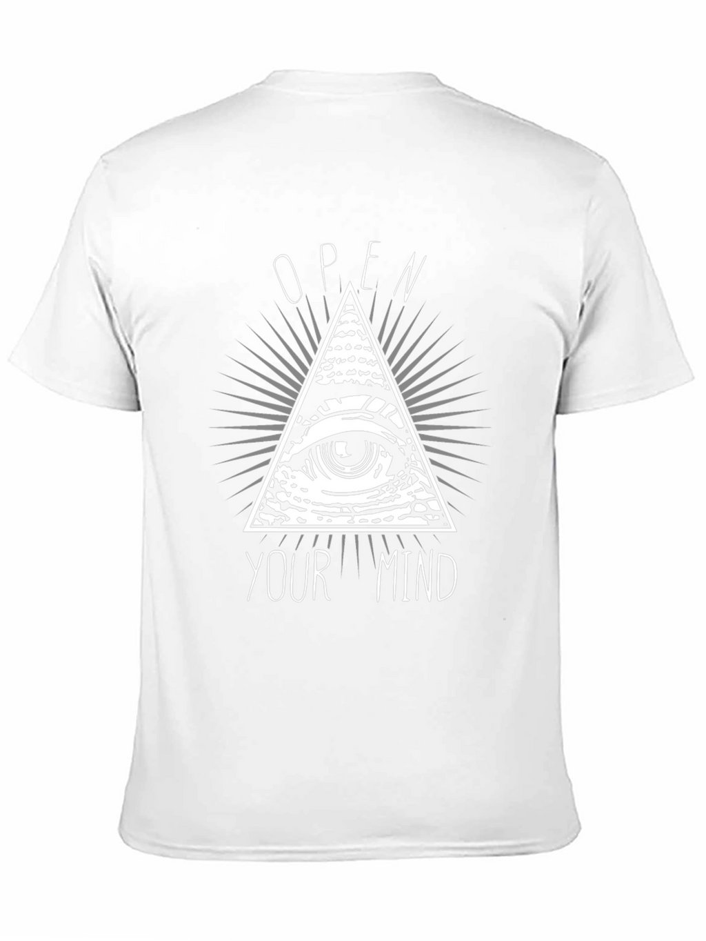Open Your Mind Graphic Tee - Illuminati T-Shirt
