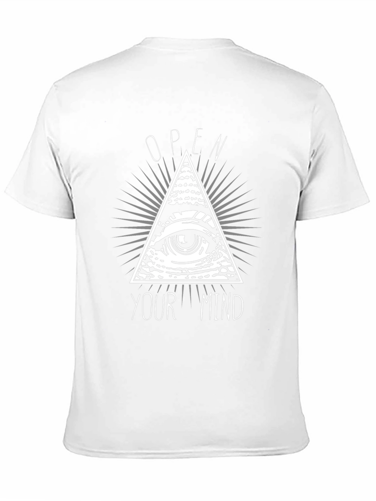 Open Your Mind Graphic Tee - Illuminati T-Shirt