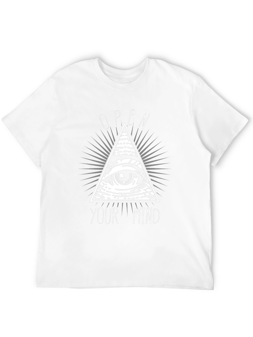 Open Your Mind Graphic Tee - Illuminati T-Shirt