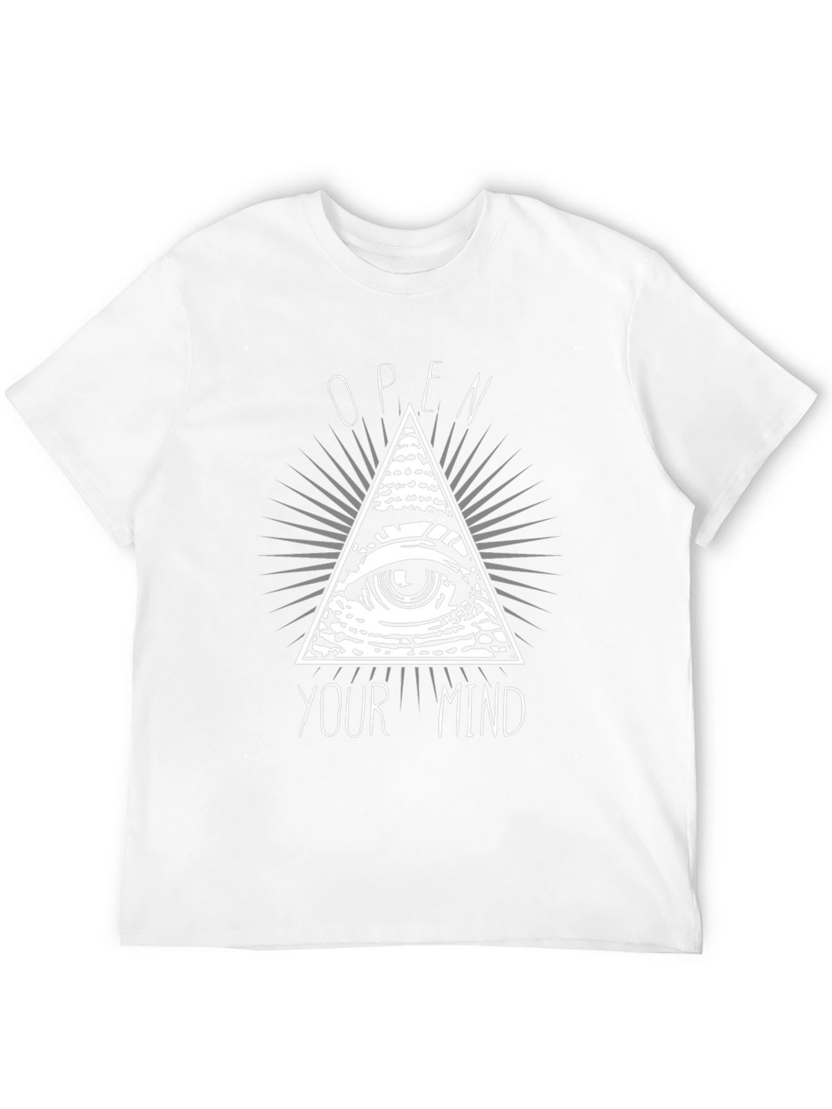Open Your Mind Graphic Tee - Illuminati T-Shirt