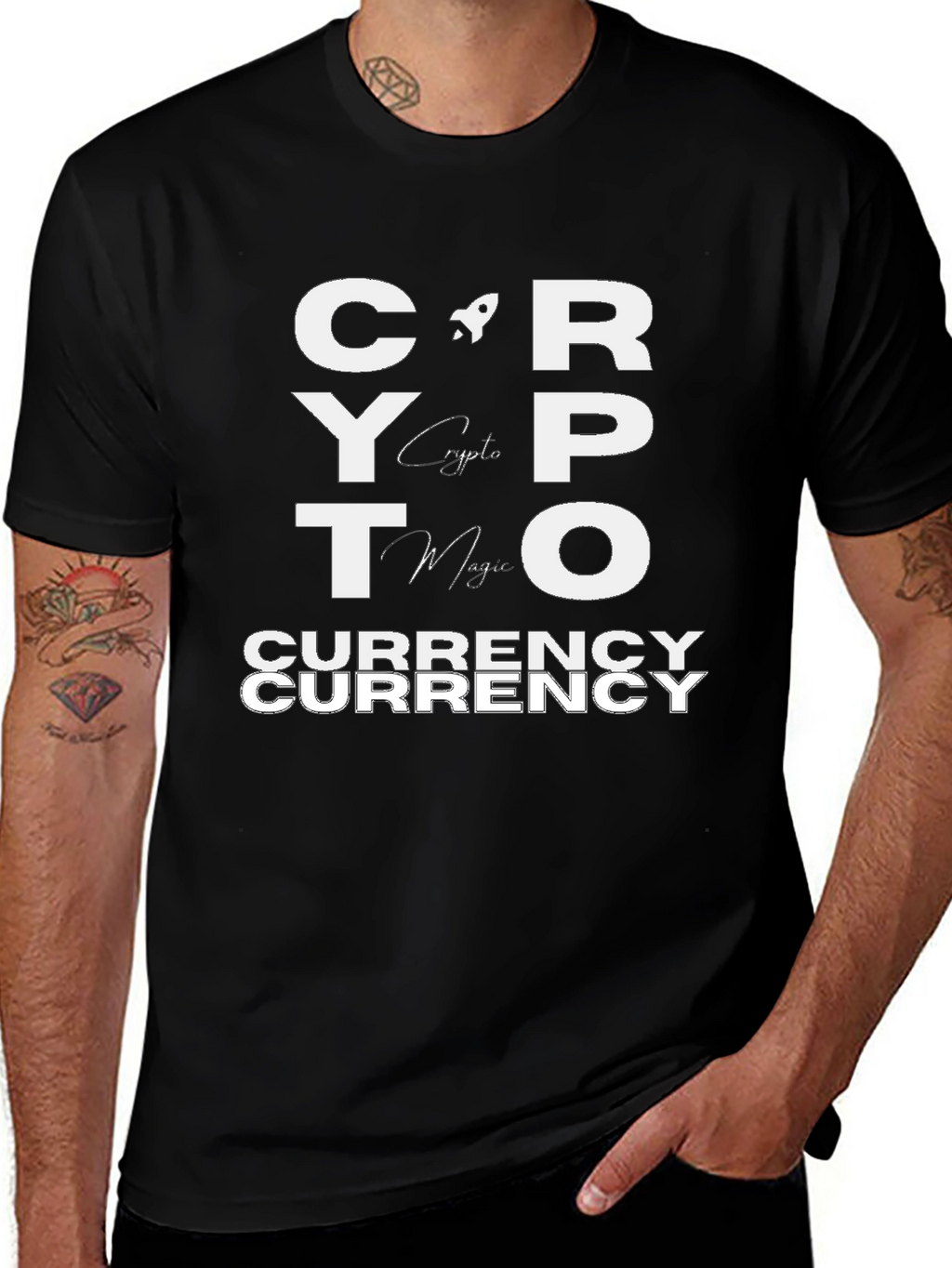 Crypto Currency Graphic Tee