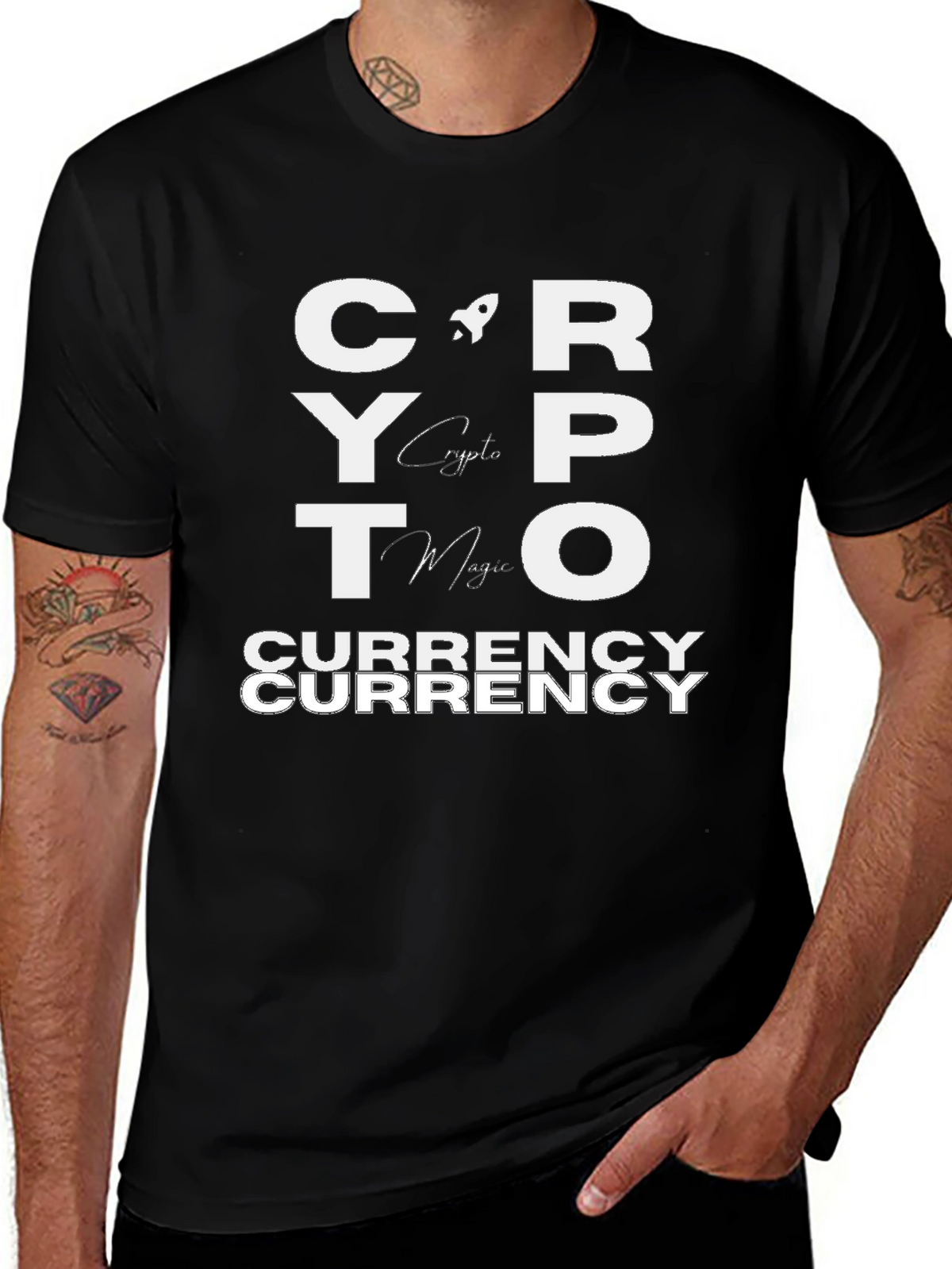 Crypto Currency Graphic Tee