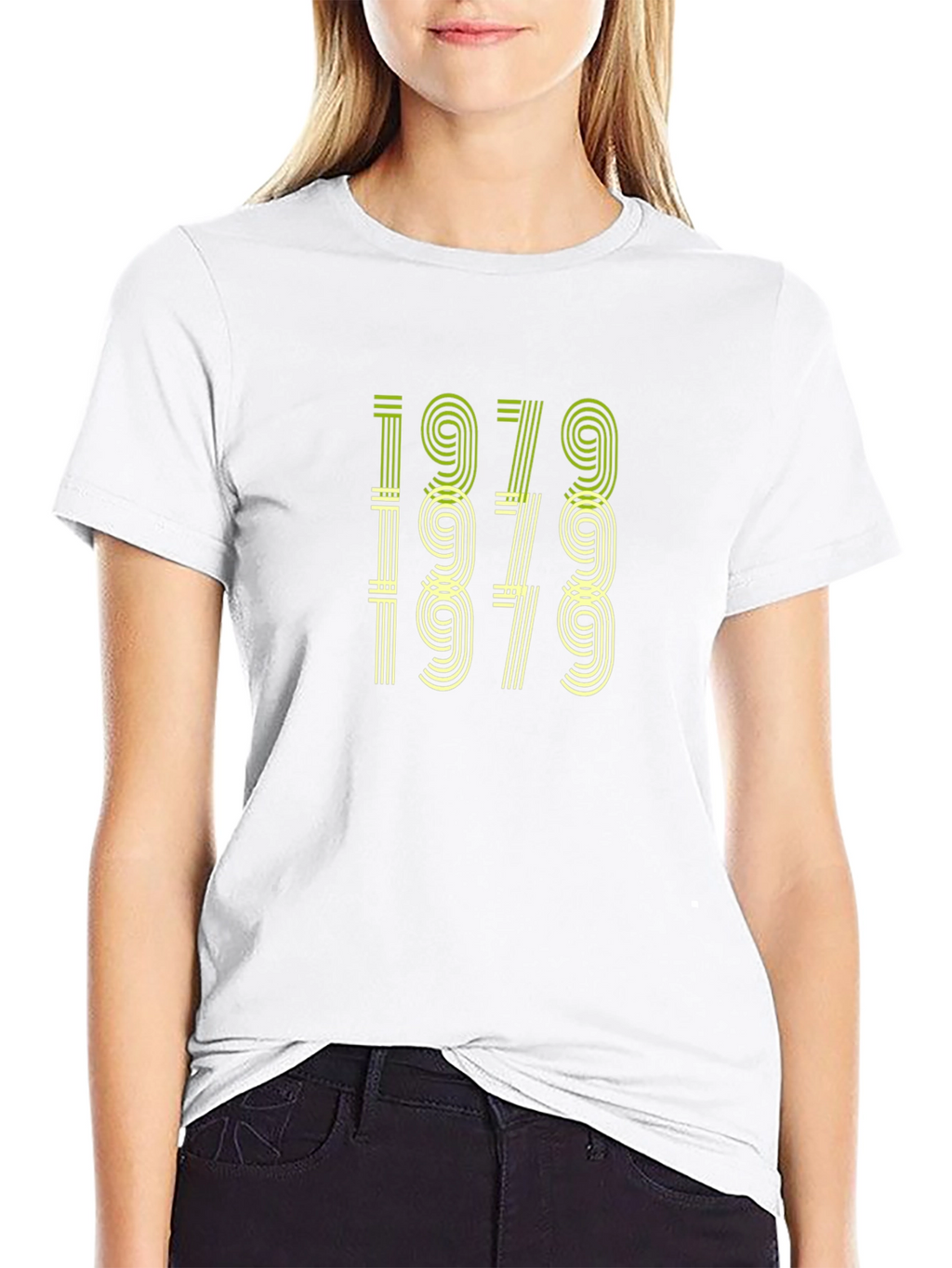 Retro 1979 Graphic Tee - Black