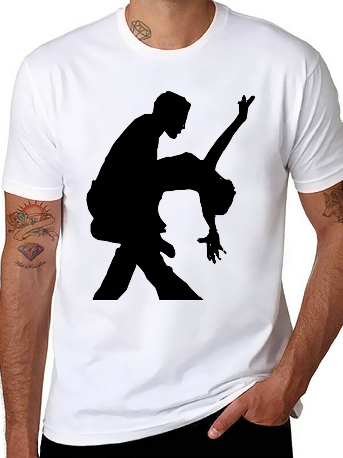 Dancing Silhouette Graphic Tee